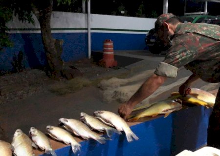 Durante primeiro final de semana de pesca aberta, a PMA aplica R$ 53.624,00 em multas