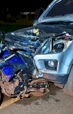 Motorista é preso após colidir contra moto e deixar jovem em estado gravíssimo na BR-163