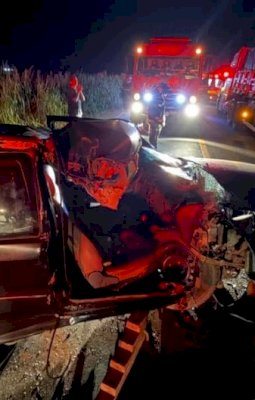 Grave acidente na MS-276, entre Batayporã e Anaurilândia, deixa homem ferido