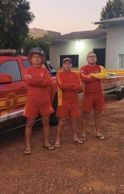 Ivinhema: Equipe dos Bombeiros segue para o Rio Ivinhema em busca de homem desaparecido