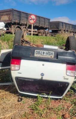 Ivinhema: Colisão frontal na BR-376, próximo à Vila Alice, deixa uma vítima fatal e várias pessoas feridas