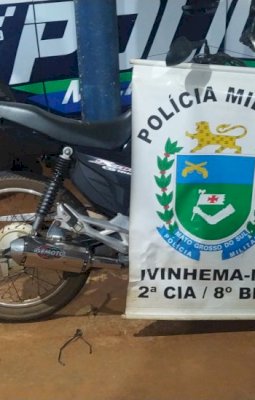 Ivinhema: Motociclista fica gravemente ferido em acidente no bairro Itapoã