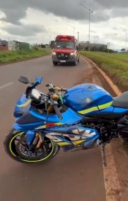 Nova Alvorada do Sul: Motociclista morre ao tentar fazer contorno em rotatória