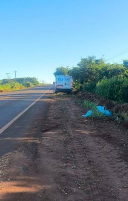Ivinhema: Homem é encontrado morto na MS-141, próximo a uma farinheira