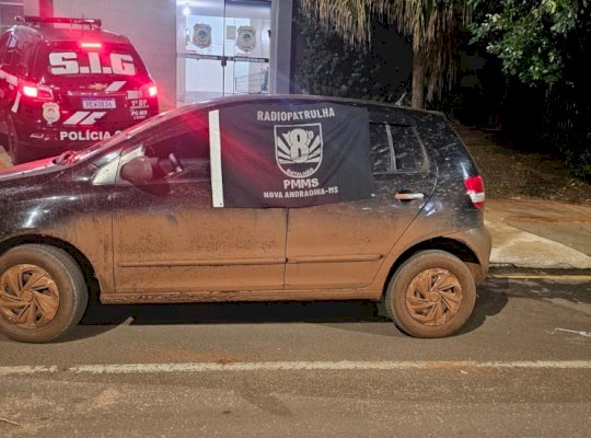 Ação integrada da Polícia Militar resulta na apreensão de mais de meia tonelada de maconha e recuperação de veículo roubado em Nova Andradina
