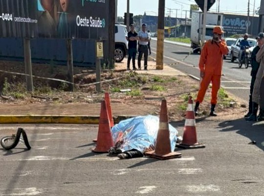 Condutora de bicicleta elétrica morre vítima de acidente em Nova Andradina