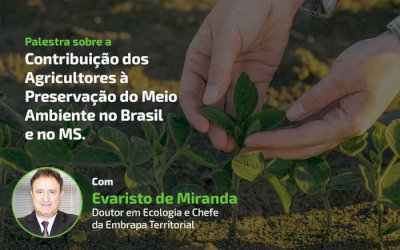 Sicredi Centro-Sul MS traz Evaristo de Miranda para palestra na 55ª Expoagro