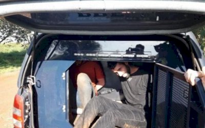 Moradores em Deodápolis são presos após ficar 20h em mato com pelo menos 800 quilos de maconha
