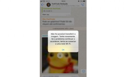 WhatsApp tem instabilidade e não baixa áudio ou faz download de imagens