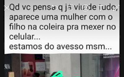 Mãe acusada na web de levar filho em coleira rebate: 'Meu filho é autista. Expõe sem saber'
