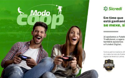Sicredi apoia primeira liga de futebol virtual no Brasil