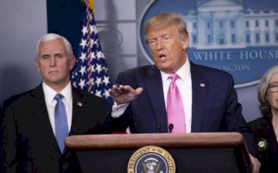 Trump: prioridades são garantir a vida e a segurança, e depois a economia.