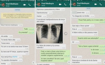 Médico de 32 anos que morreu por COVID-19 relatou uso de cloroquina em mensagens