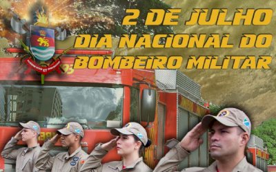 Hoje é o dia Nacional dos Bombeiros Militares do Brasil