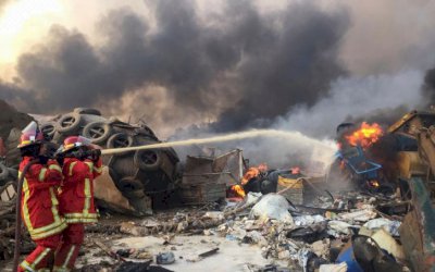 Forte explosão é registrada em Beirute, no Líbano