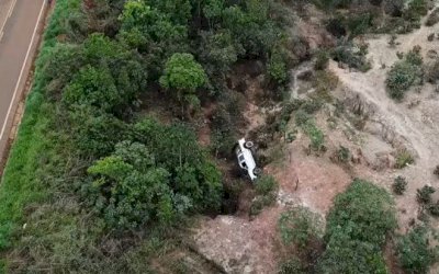 'Eu tô com fome, me tira daqui': dono de drone conta o que ouviu após localizar motorista perdido por quase 40h