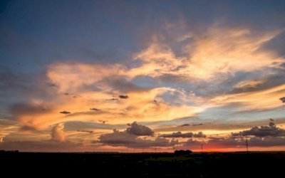 Quarta-feira de tempo firme e temperaturas em elevação no Estado