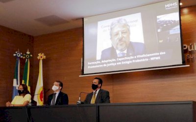 Corregedor Nacional do Ministério Público dialoga com os novos Promotores de Justiça Substitutos