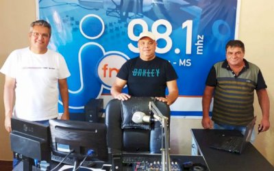 Ivinhema - Um dos maiores e melhores locutores e defensor da musica sertaneja volta ao cenário na 98.1 Jfm