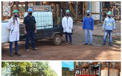 Alcoolvale doa álcool 70º e cestas alimentícias durante a pandemia