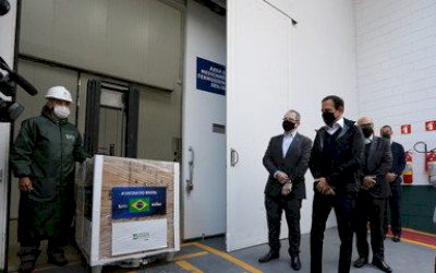 Butantan entrega lote de 1 milhão de doses da CoronaVac ao PNI