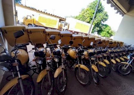 Correios realiza leilão de motocicletas em Mato Grosso do Sul