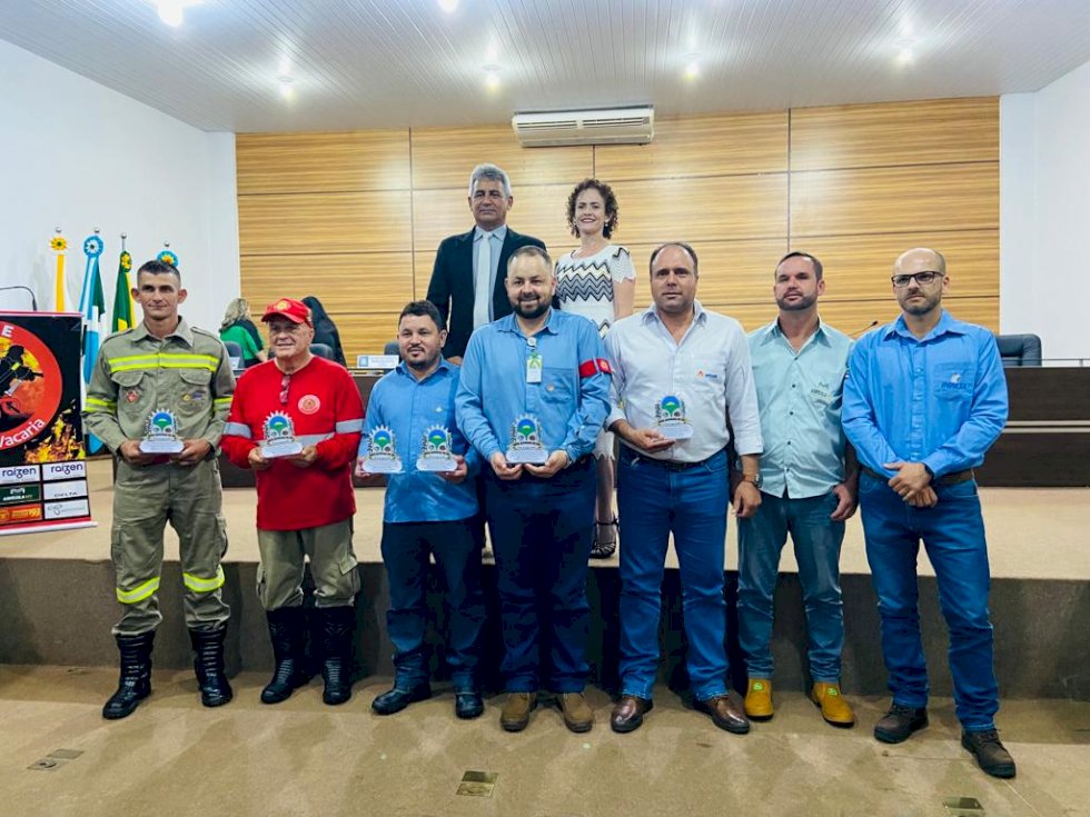 Atvos recebe homenagem por apoiar o combate a incêndios e queimadas na região de Nova Alvorada do Sul (MS)