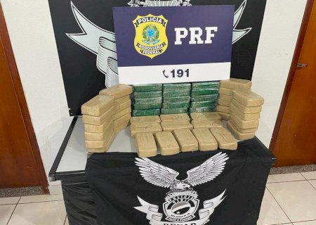 PRF e Polícia Civil apreendem 54 Kg de pasta base de cocaína após operação conjunta