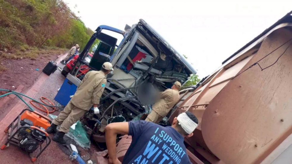 Ônibus de acidente que matou motorista estaria transportando bolivianos clandestinamente