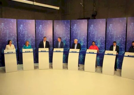 Acompanhe aqui o debate entre os candidatos a governador do MS, realizado ontem pela TV Morena.