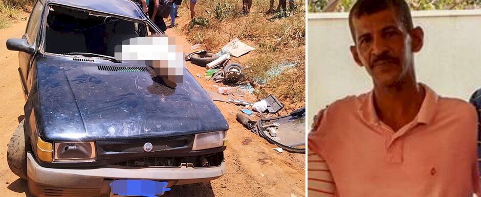 Motorista que morreu após capotar carro em estrada era borracheiro de 55 anos.
