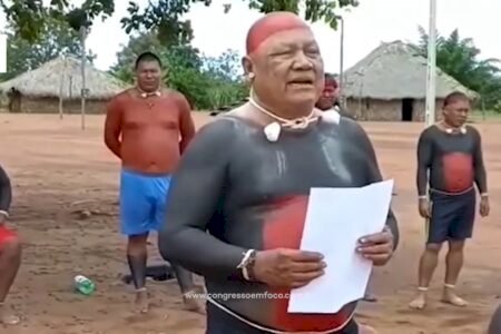 ALDEIAS XAVANTE REPUDIAM ATENTADOS TERRORISTAS EM BRASÍLIA.