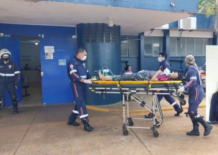 Casal que estava de carro é atacado por enxame de abelhas e mulher morre no HV em Dourados