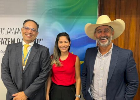 Prefeito de Ivinhema falou com Senadora Soraya Thronicke e Deputada Federal Camila Jara.