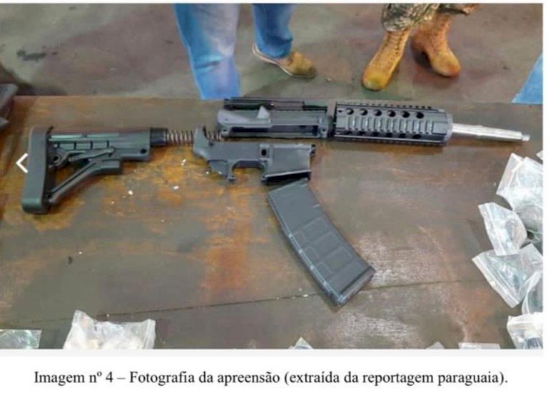 PF deflagra operação contra tráfico internacional de armas