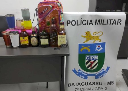 Bataguassu - Polícia Militar recupera objetos furtados no comércio de Anaurilândia e encaminha três pessoas à Delegacia.
