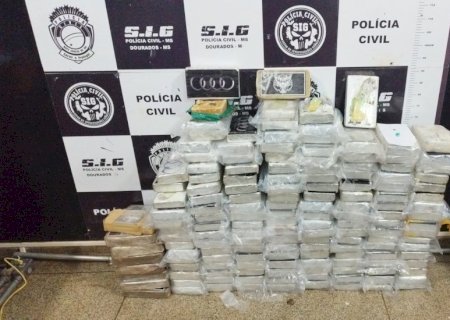 SIG apreende 150 quilos de cocaína e pasta base de cocaína