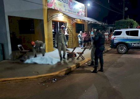Comerciante é executado a tiros em cidade n o MS.