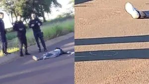 Jovem é encontrado morto com tiro no olho em rodovia na fronteira de MS.
