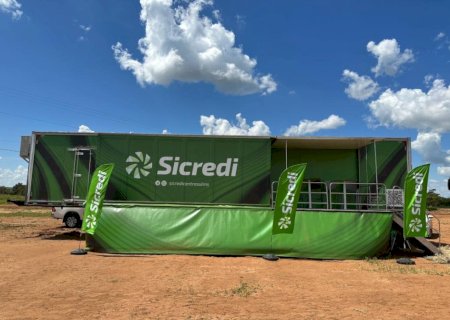 Sicredi Centro-Sul MS está presente na Exponantec com disponibilização de produtos e serviços à comunidade.