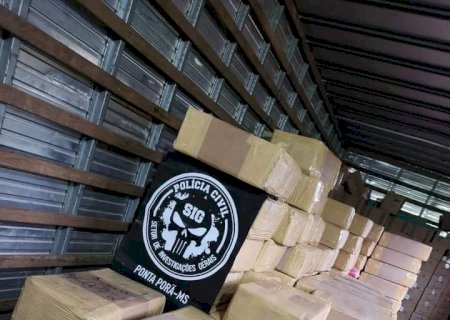 Polícia Civil fecha entreposto de drogas e faz apreensão de cinco toneladas de entorpecentes