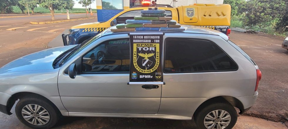 Polícia Militar Rodoviária prende indivíduo por tráfico de drogas na MS 379.