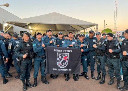 Seis Policiais Militares do 8° BPM concluem o VII Curso de Aperfeiçoamento em Força Tática - CAFT