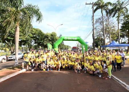 Dentrivi realizou 2º Caminhada Maio Amarelo em Ivinhema