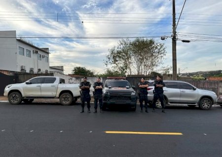 Ação conjunta entre Polícia Militar de Mato Grosso do Sul e Goiás prende autores de roubo e recupera veículos e objetos