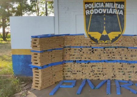 Polícia Militar Rodoviária apreende carga de mais de 1,2 tonelada de maconha na MS 164