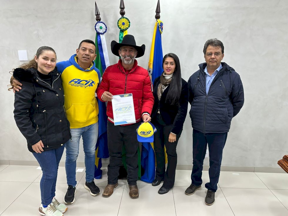 Prefeito de Ivinhema recepcionou diretoria da ACI