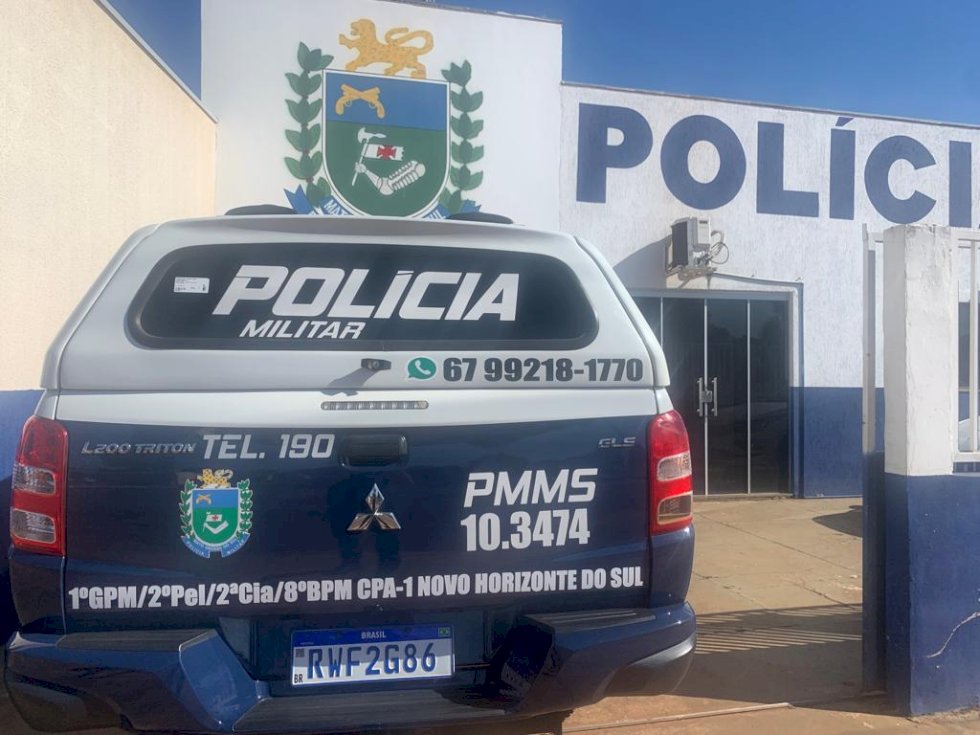Polícia Militar apreende som e conduz três pessoas para a delegacia por perturbação do sossego em Novo Horizonte do Sul