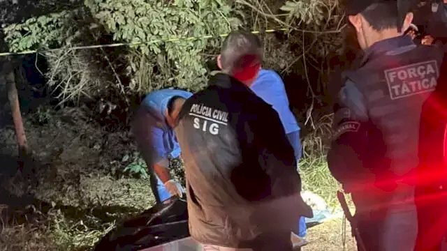 Com ferimento na nuca, homem é encontrado morto em estrada vicinal .
