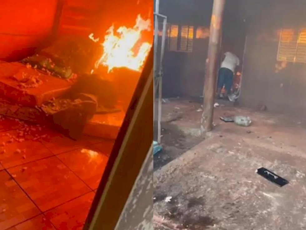 Homem incendeia casa do pai, invade unidade de saúde e ameaça matar servidores em MS